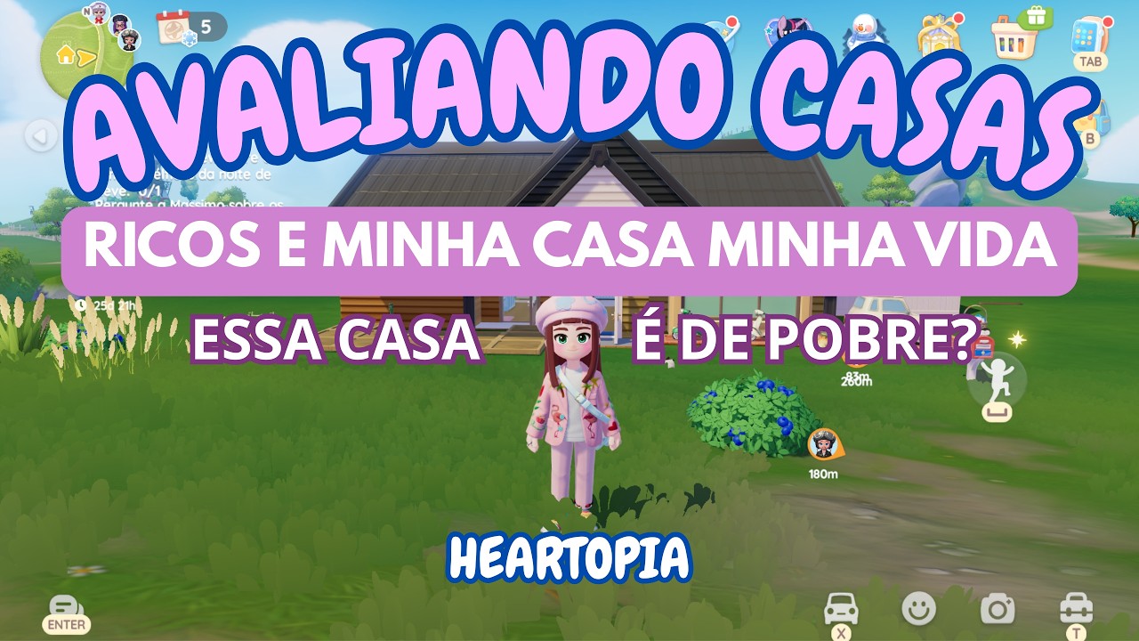 AVALIANDO CASAS DE RICOS E POBRES MINHA CASA MINHA VIDA HEARTOPIA