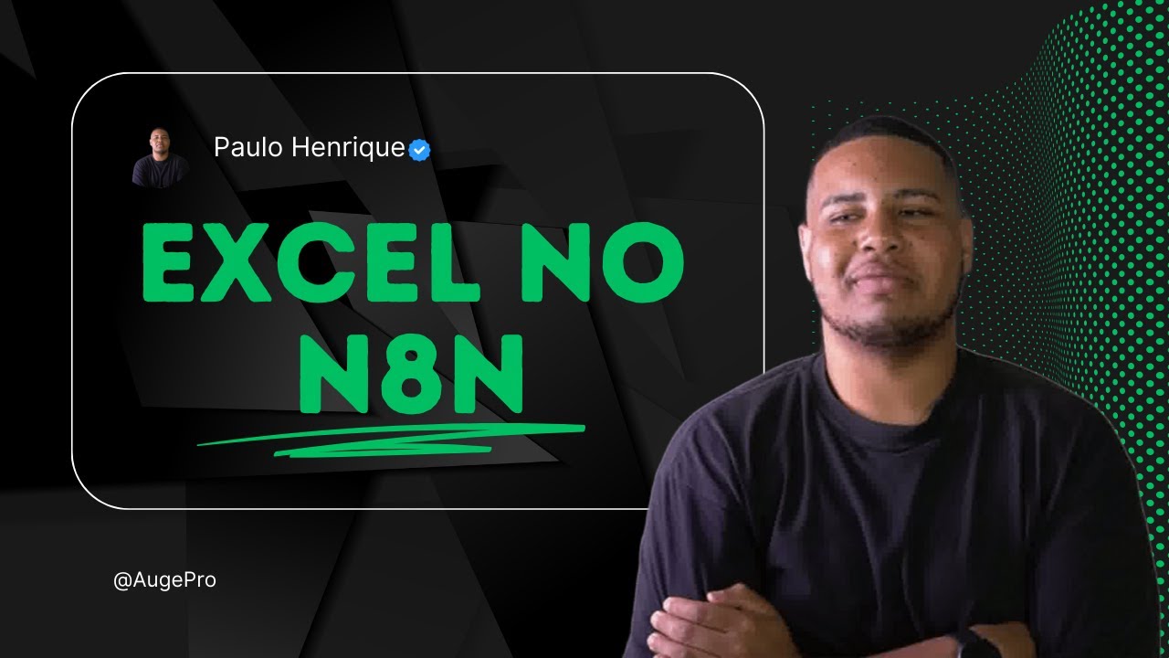 A ÚNICA FORMA de conectar EXCEL no n8n