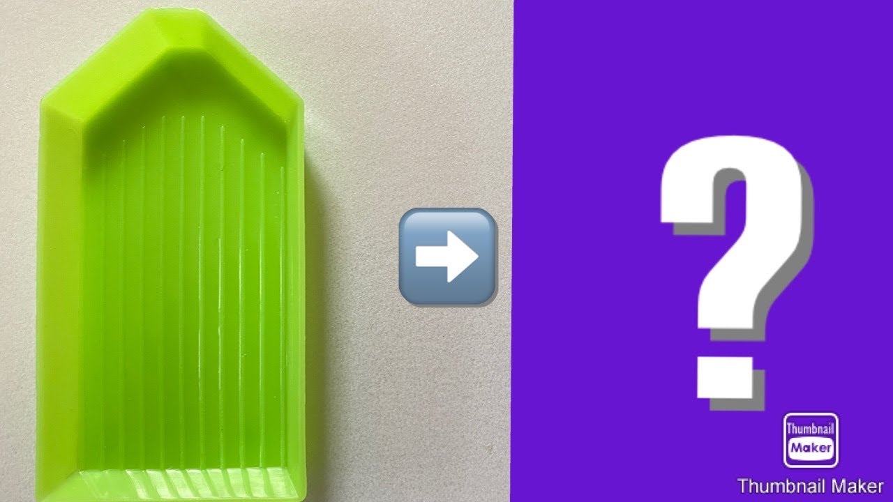 Diamond painting Spare Green trays and spare drills idea