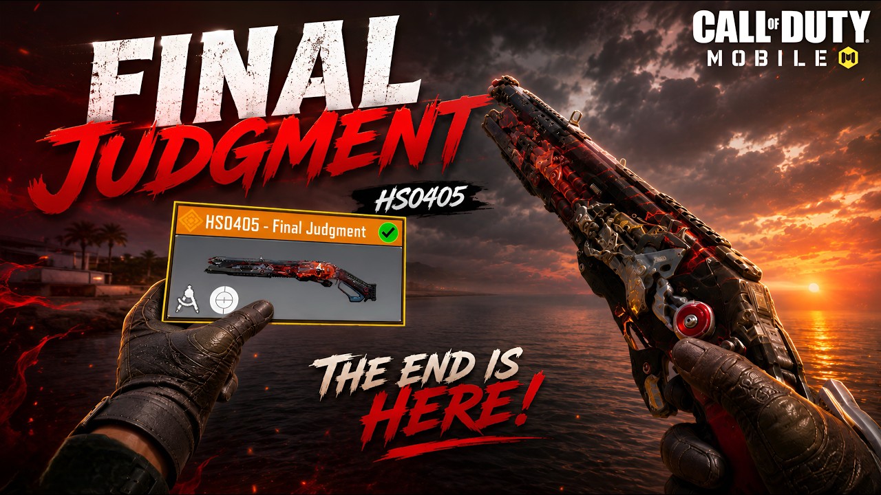 THE TERMINATOR SHOTGUN IS HERE 🤖🔥 | HS0405 Final Judgment | CODM