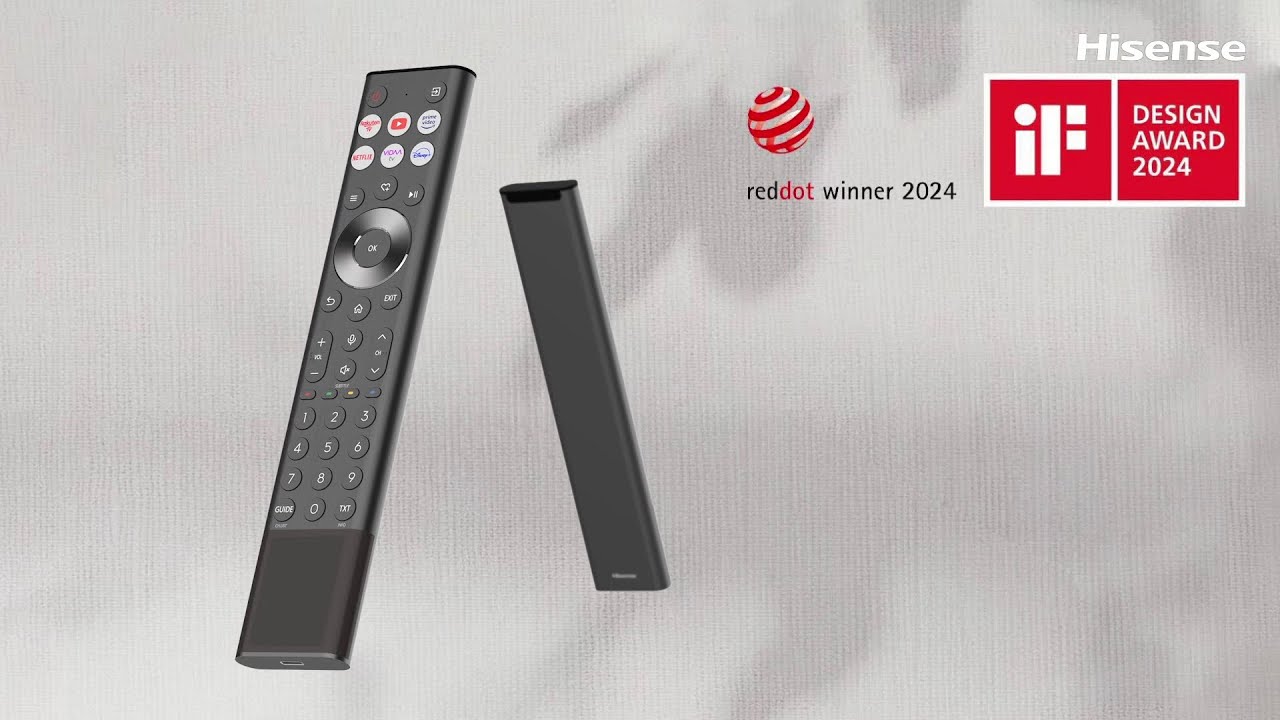 How to use Hisense solar powered remote