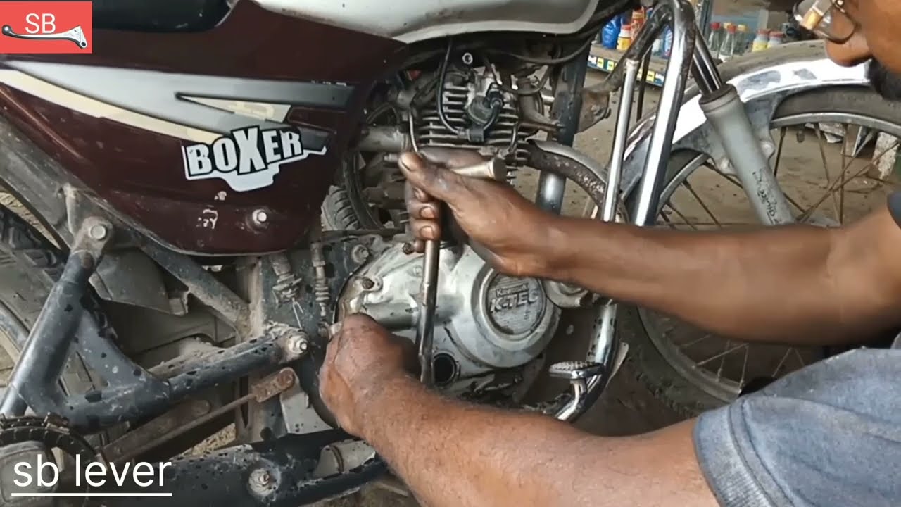 Bajaj Boxer clutch plate change | bike clutch plate ki Kore change karte hue | sb lever