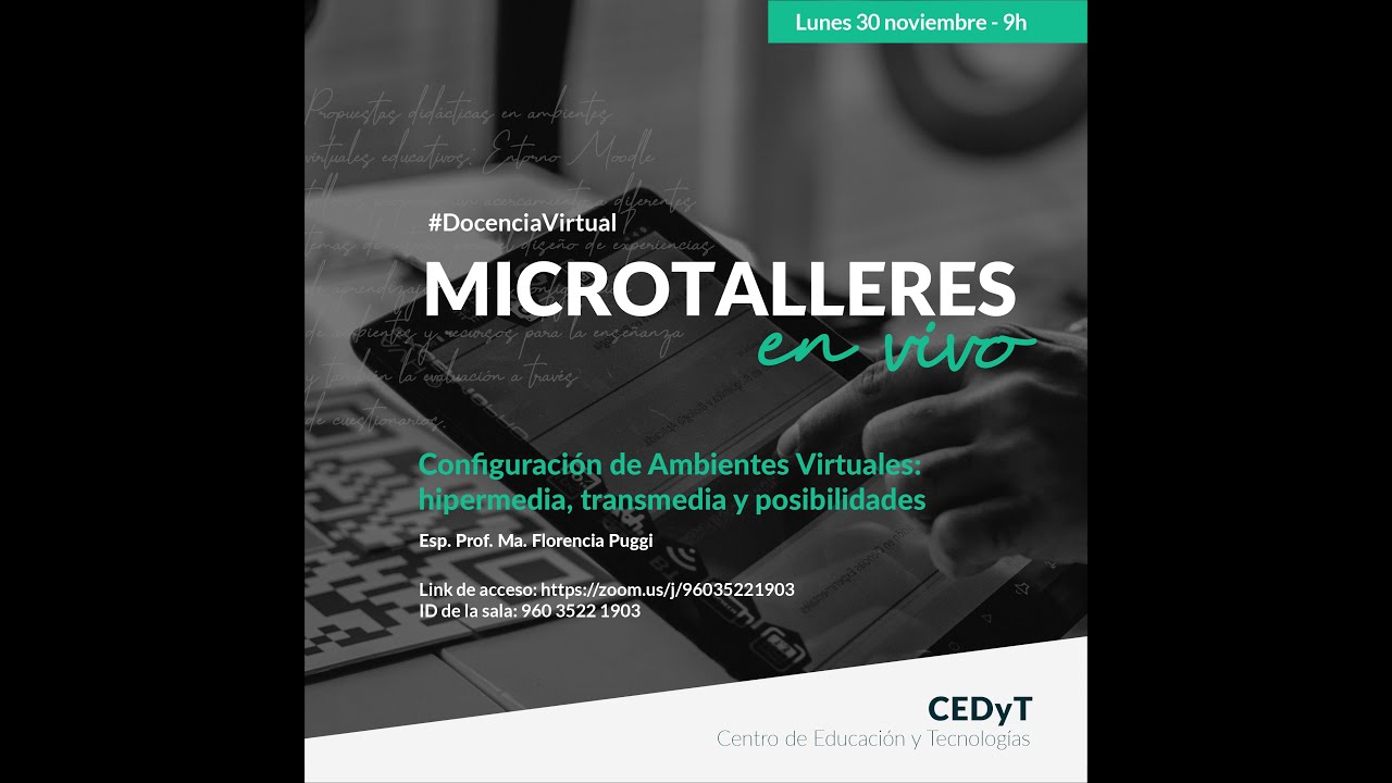 Configuraciones de ambientes virtuales: hipermedia, transmedia y posibilidades