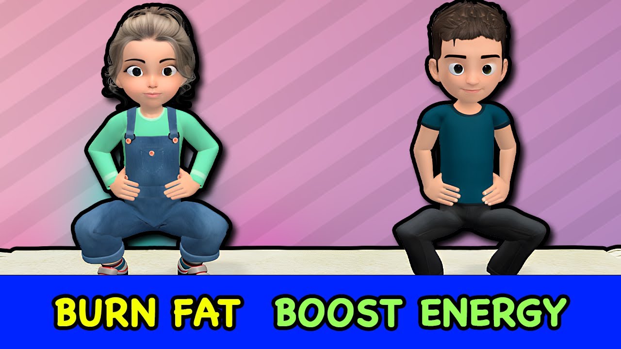 15 Min Quick Kids Workout: Burn Fat & Boost Energy At Home!