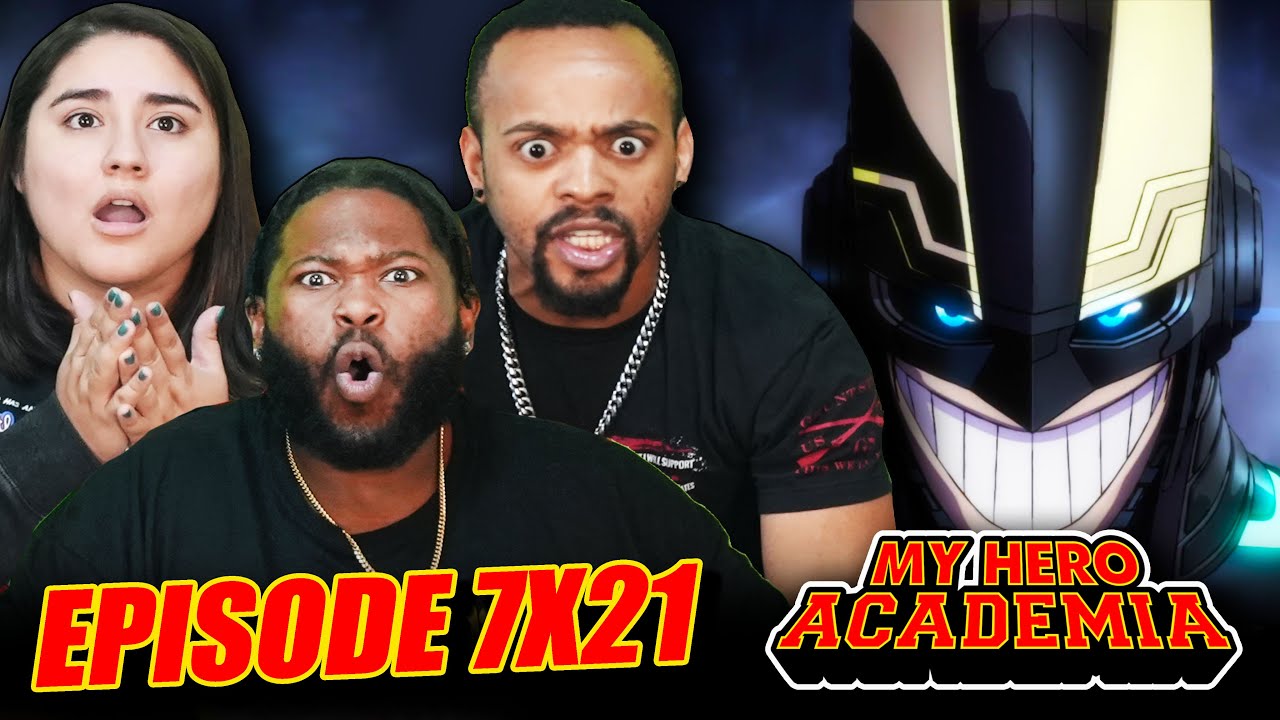 All might STILL GOT IT My Hero Academia Season 7 Episode 21 Reaction