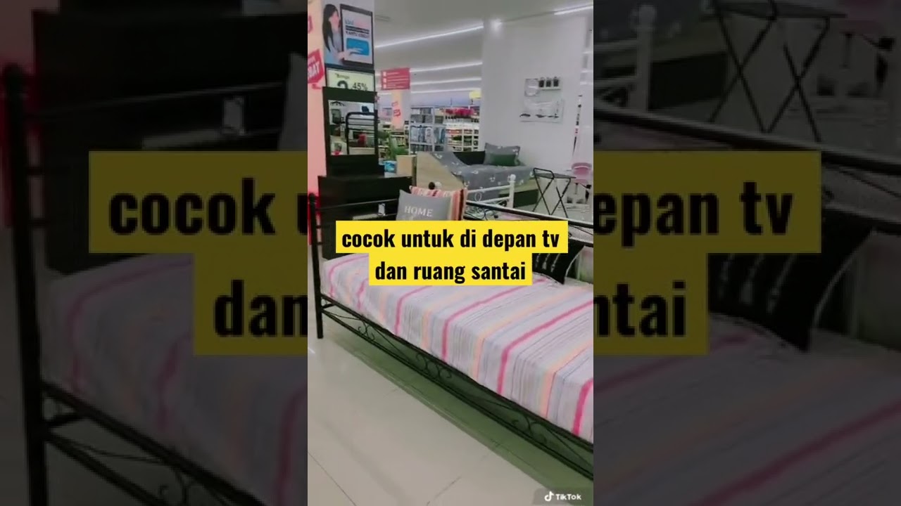 BILLY DAY BED METAL #selma #viral #furniture #kerenbanget #batamhits