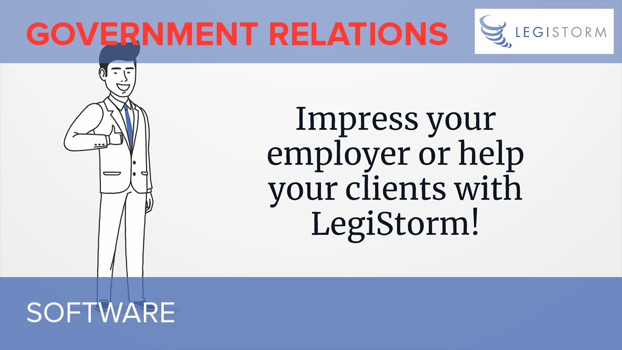 Government Relations Software | LegiStorm Pro
