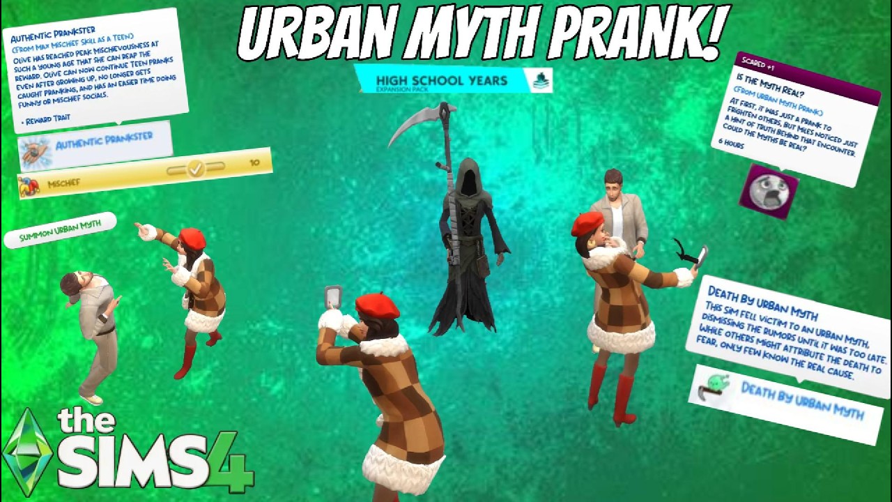 The Sims 4 Things You May Not Know About The Game Pt 9! #sims4 #video #urbanlegend #bloodymary