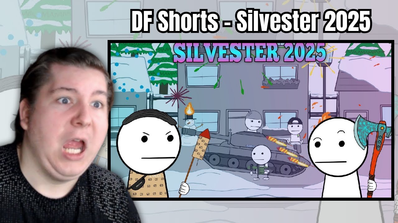 Reaktion auf ‪@StunrixToons‬ | DF Shorts - Silvester 2025