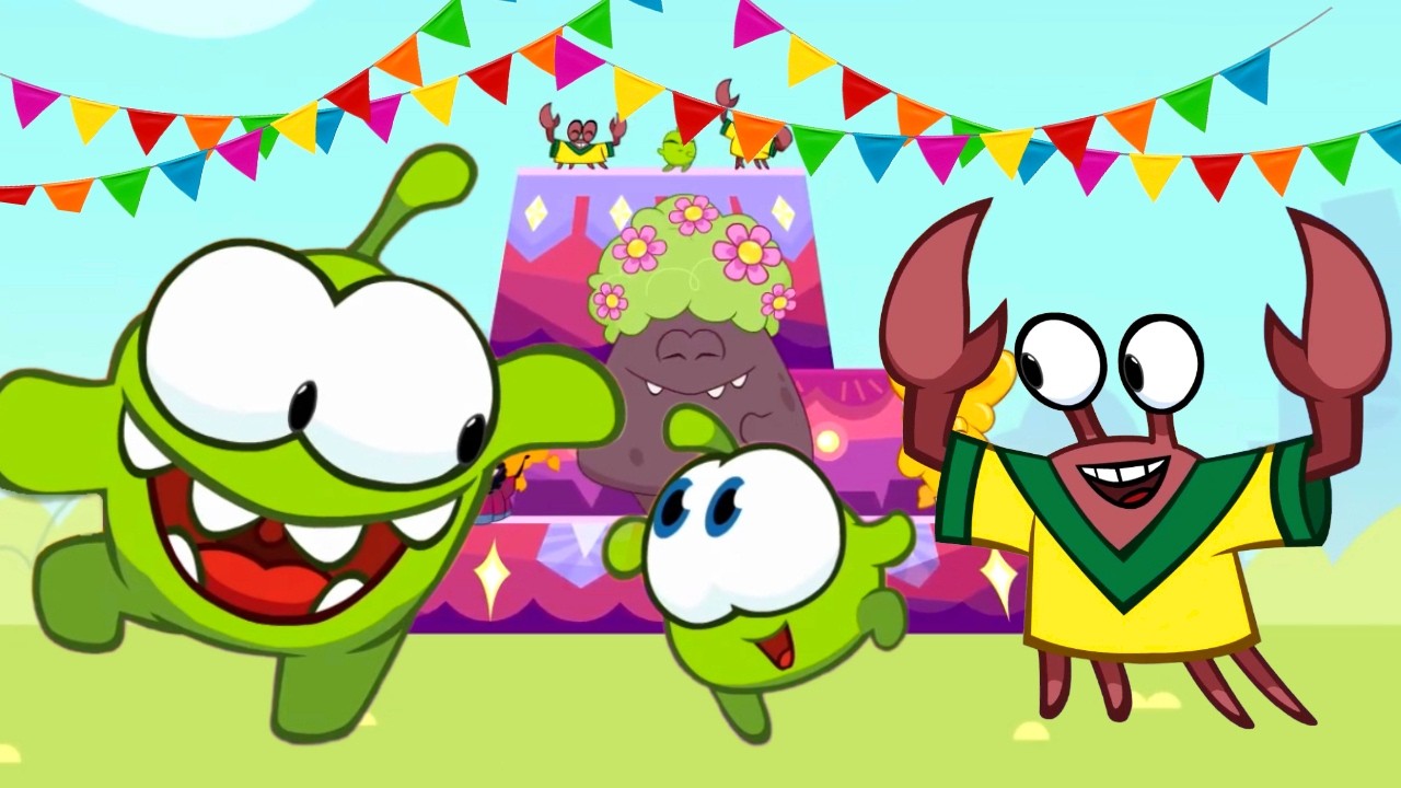 Dancing Fever 💃 Om Nom Stories - Carnival Party 🎉 Cut the Rope 🍭 Cartoons for Kids