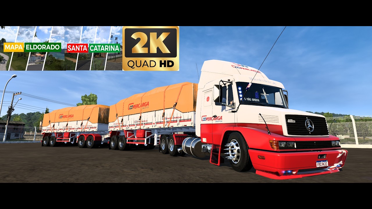 Euro Truck Simulator 2 - MAPA ELDORADO PRO