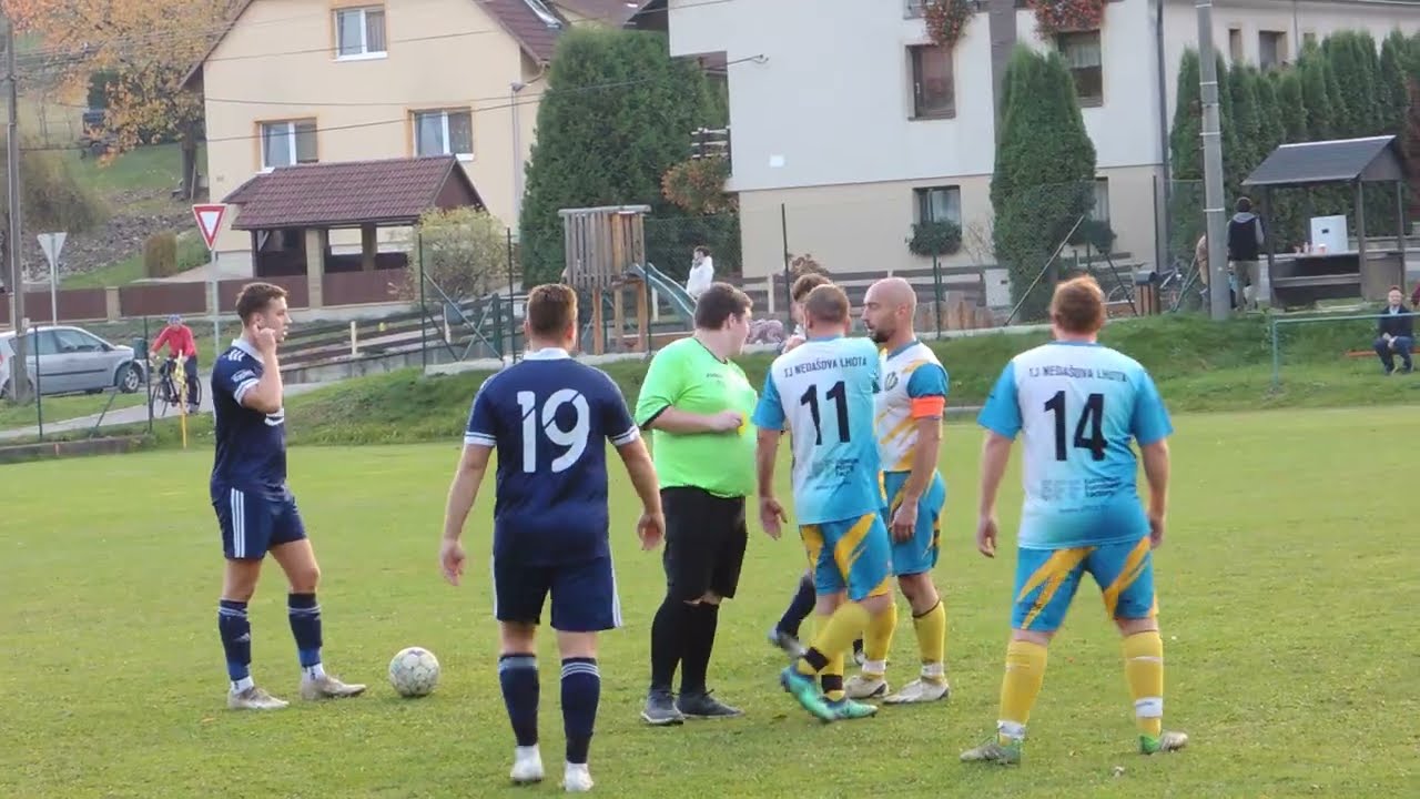 Vyostřený zápas a střely do nebe | Nedašova Lhota - muži Luhačovice B