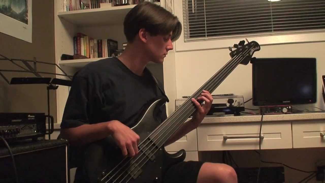 Cynic - I'm But A Wave To... (Bass Cover)