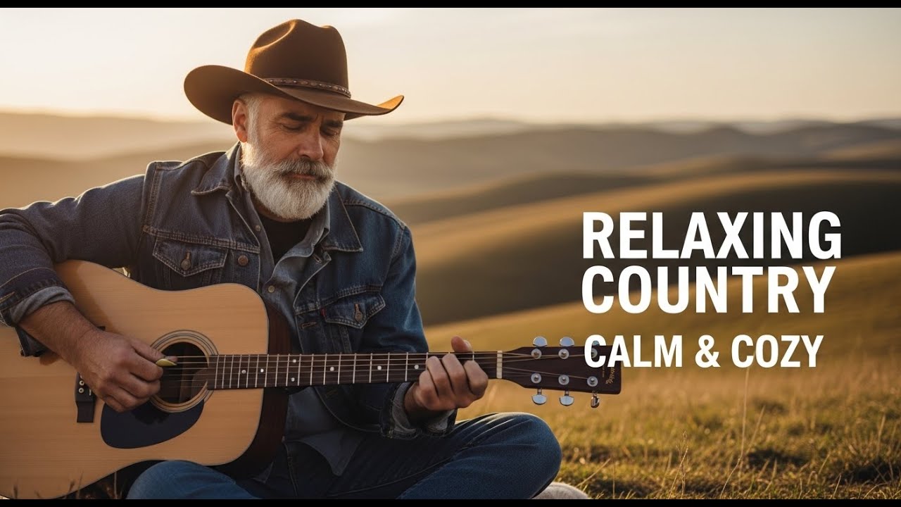 Calm & Cozy Country Songs 🤠 Relaxing Acoustic Country for Peaceful Evenings