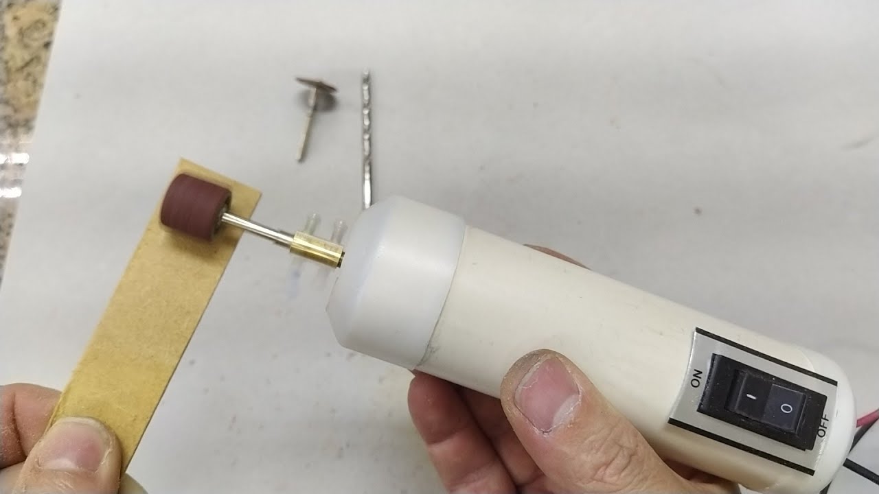 Como Fazer Mini Retífica Totalmente Caseira com Sucata Eletrônica