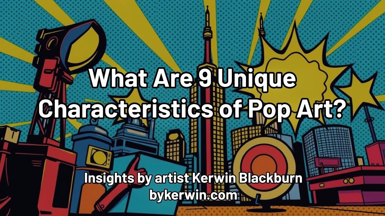 What Are 9 Unique Characteristics of Pop Art? Insights from By Kerwin Art 🎨