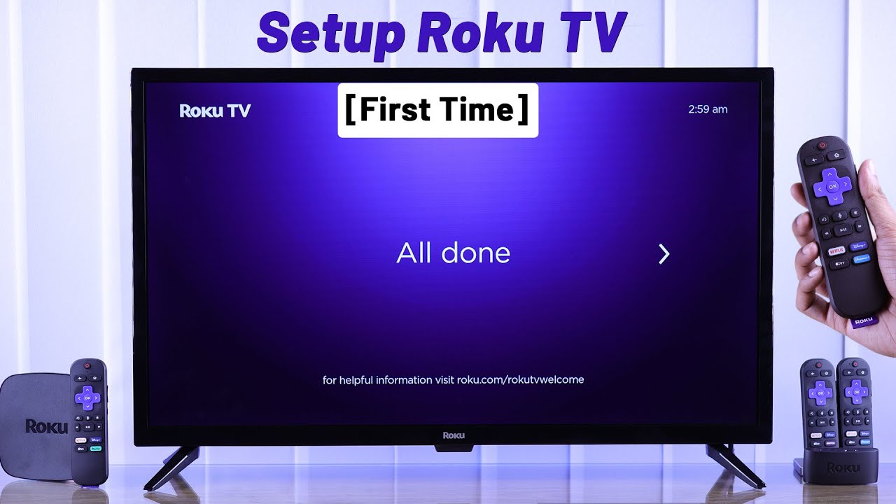 Как настроить ROKU TV в первый раз! [Активация Roku OS]