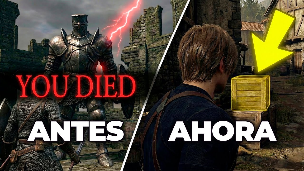 &iquest;El GAMING es cada vez mas F&Aacute;CIL? La evoluci&oacute;n de la DIFICULTAD