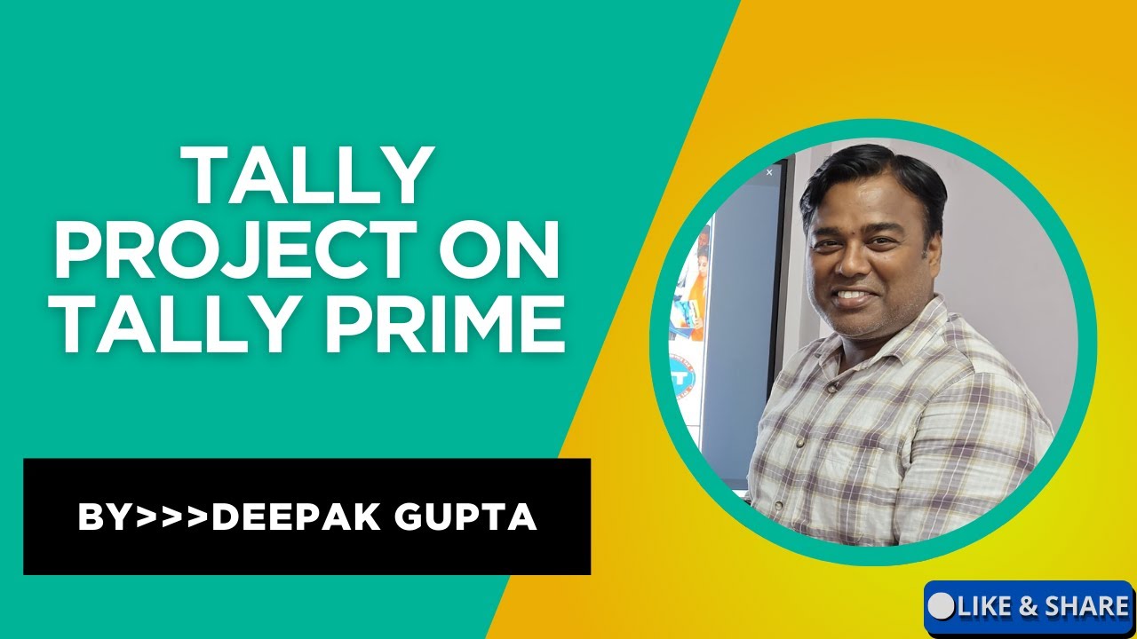 Tally Project 1.15 By Deepak Gupta 2025