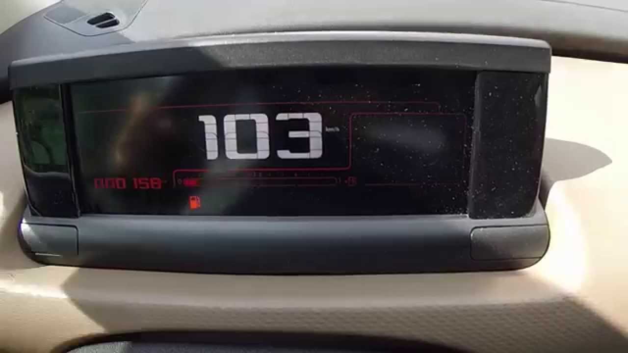 Citroen C4 Cactus 1.2 82 HP Acceleration 0-100