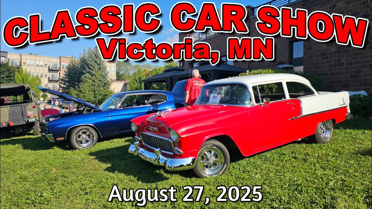 AMAZING CLASSIC CAR SHOW !! Victoria Car Show 8 27 2025 - hot rods - muscle cars - classic trucks