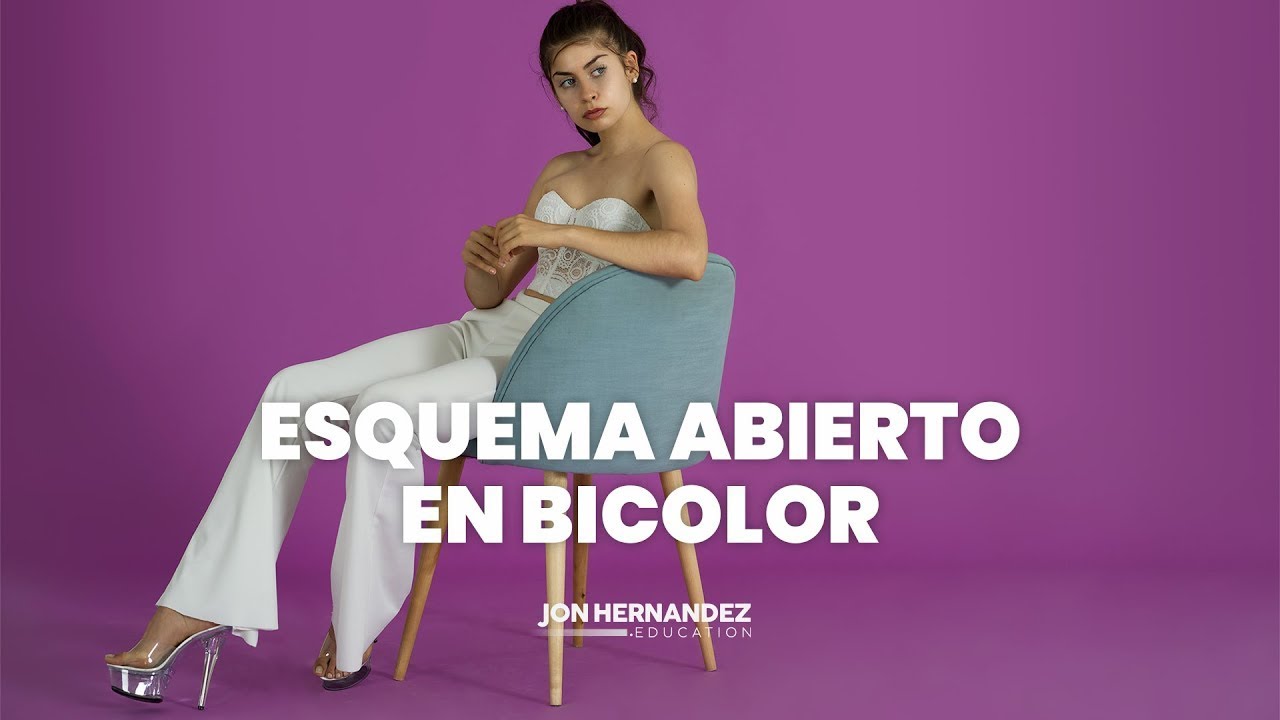 💡 Esquema Abierto Bicolor: Fotografiando Escenas Uniformes en Estudio 🎬