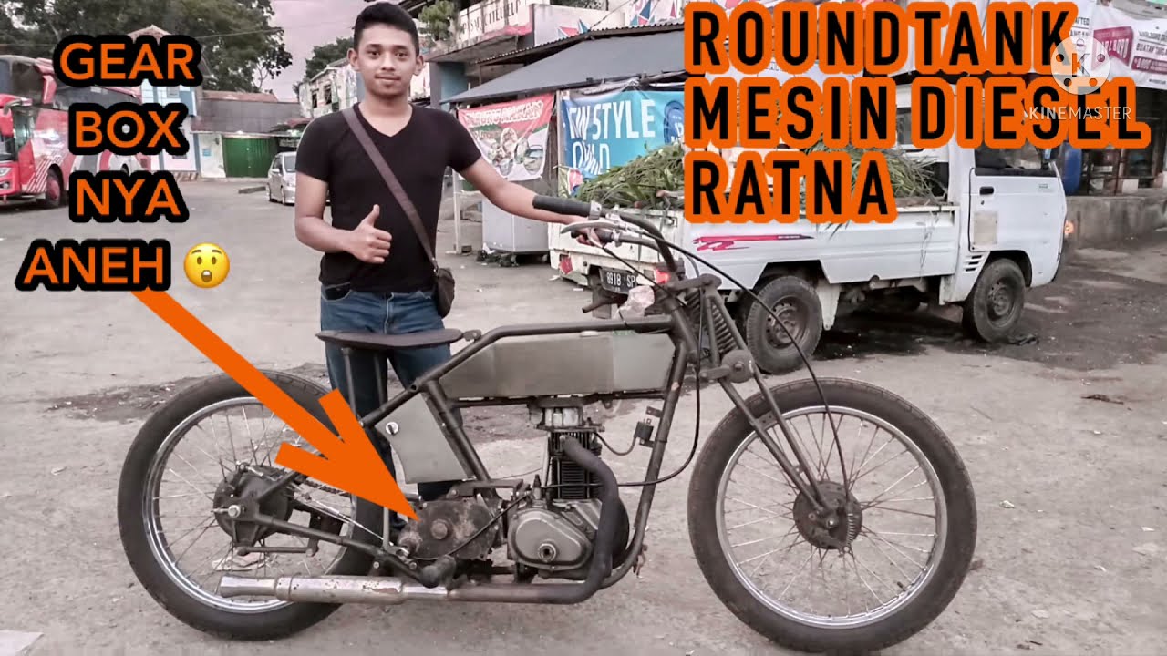 MOTOR MESIN DIESEL RATNA || ROUNDTANK MESIN DIESEL #roundtank #motormesindiesel