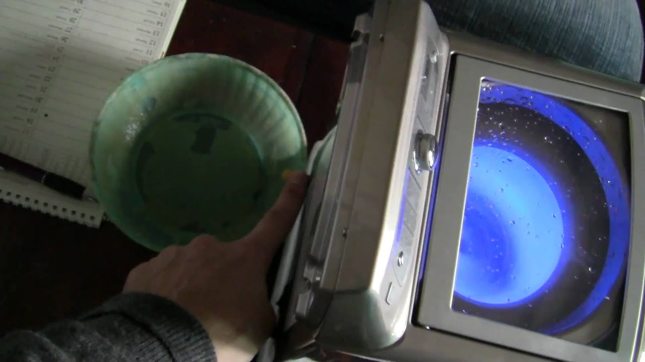 LG High-Efficiency Top Loader - 4. final spinning
