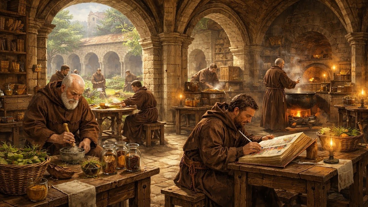 How Monks Survived the Harsh Life of a Medieval Monastery