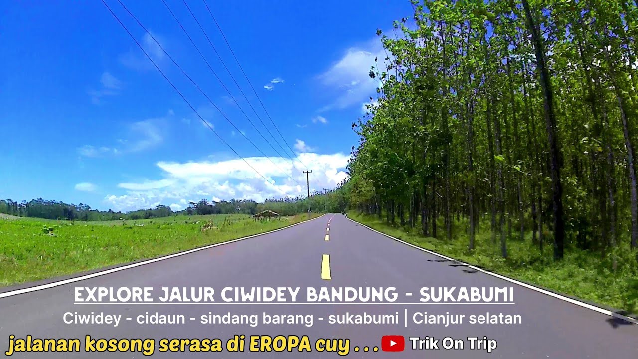 Jalur nya bikin nagih Ciwidey Sindang barang Sukabumi  Explore CIANJUR SELATAN