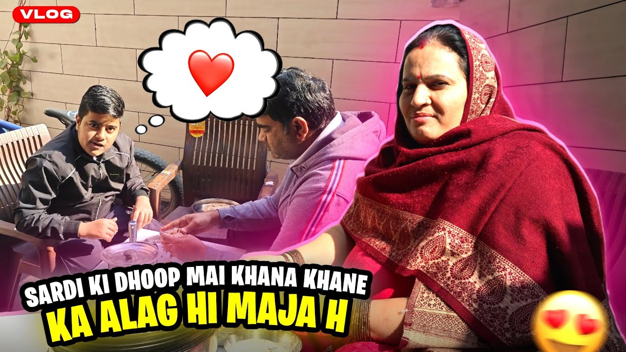 Thandi Hawa + Dhoop Mein Lunch | Asli Village Life Vlog