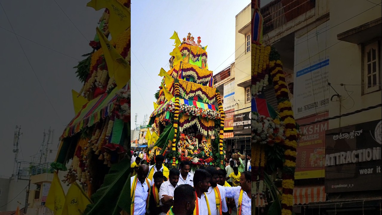Sarjapura Car Festival 2025 | Grand Rathotsava Celebration! 🎉🚩 #SarjapuraCarFestival #Rathotsava2025