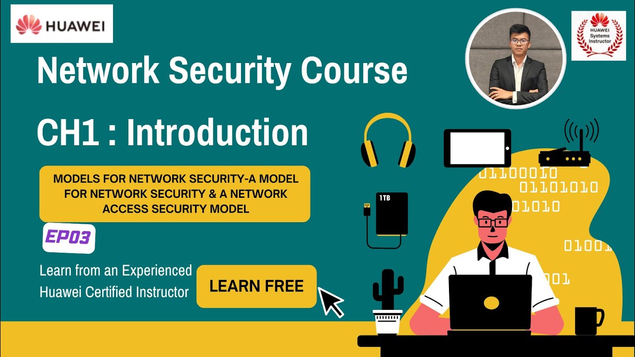 EP03: Chapter 1: A Model for Network Security & A Network Access Security Model