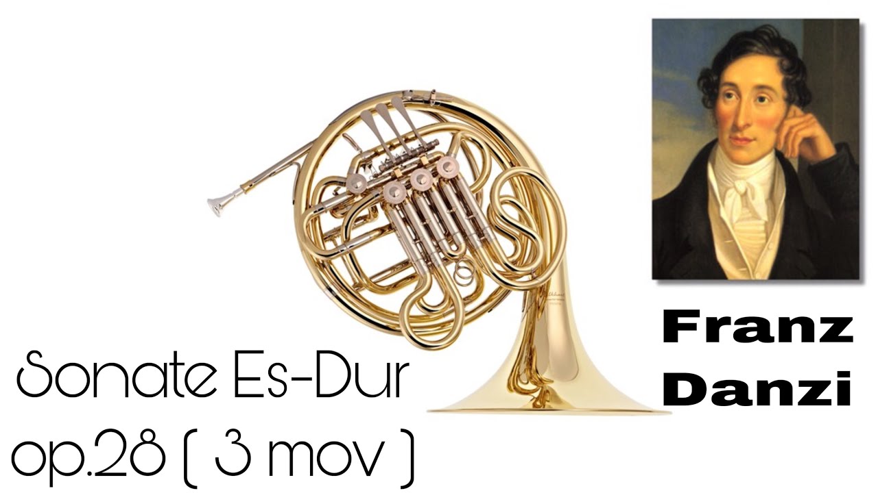 Franz Danzi - Sonate Es- Dur  op.28 - 3 Став ( by Ivan Bozinovski )