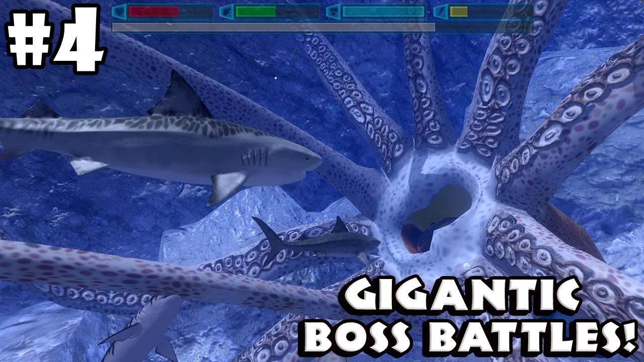 Ultimate Shark Simulator - BOSS BATTLES - Android/iOS - Gameplay Part 4
