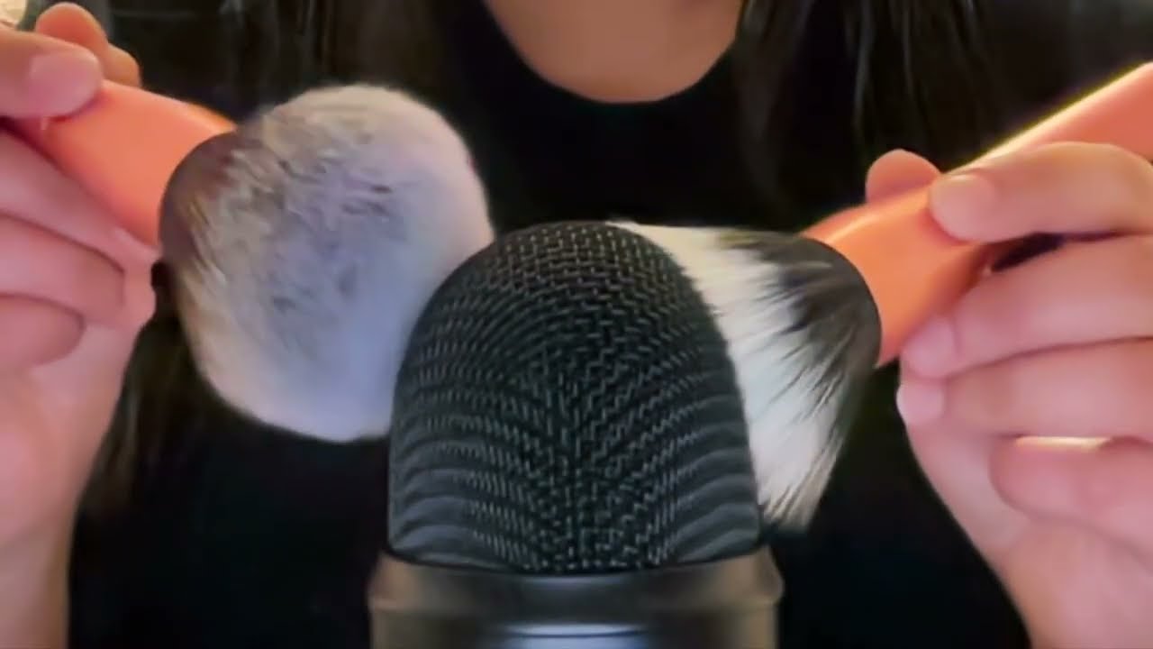 asmr mic brushing