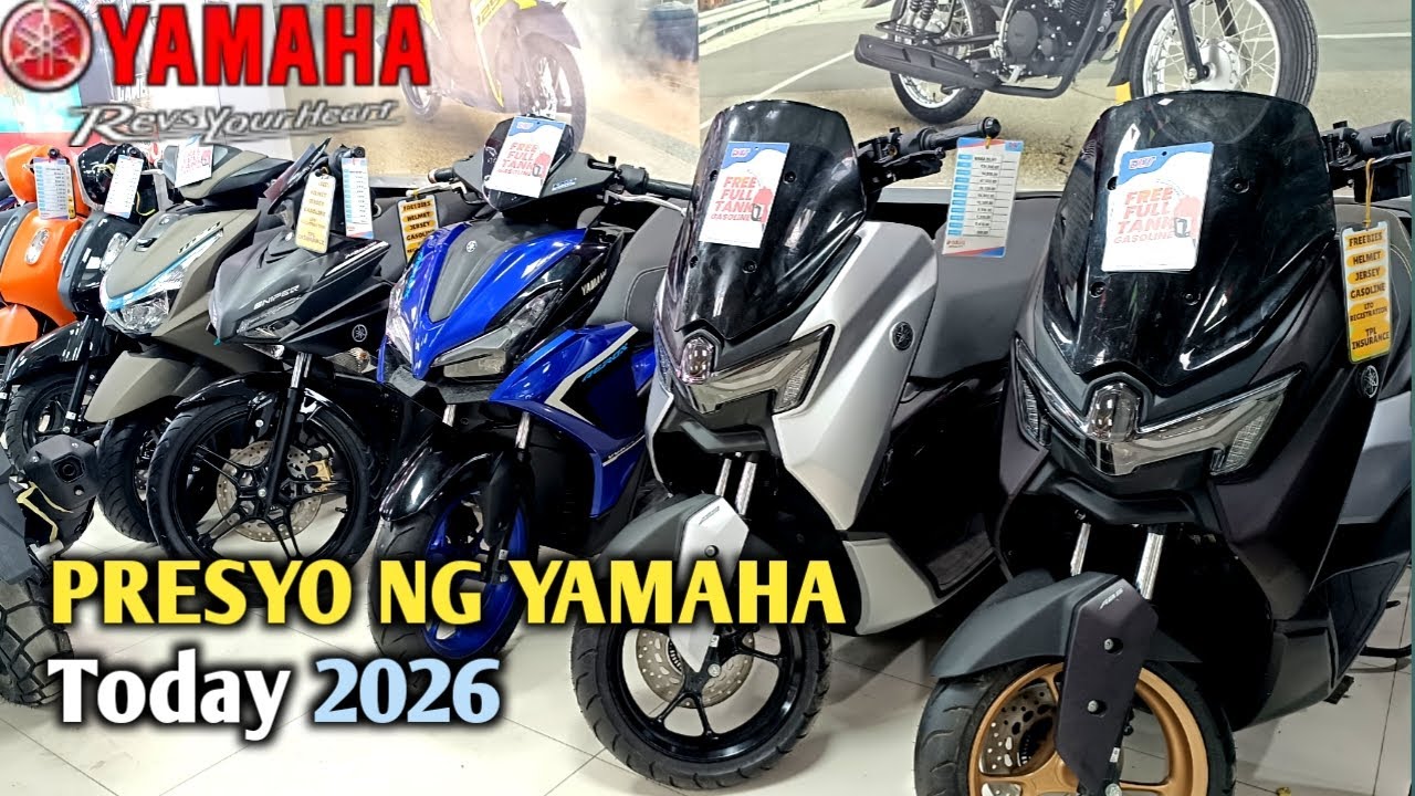 Bumaba Presyo! Yamaha motorcycle price update Today!! #yamaha #yamahamotorcycles 