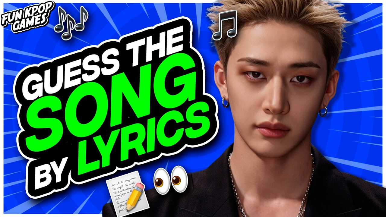 ⭐️GUESS THE KPOP SONG BY THE LYRICS | KPOP QUIZ - FUN KPOP GAMES 2026