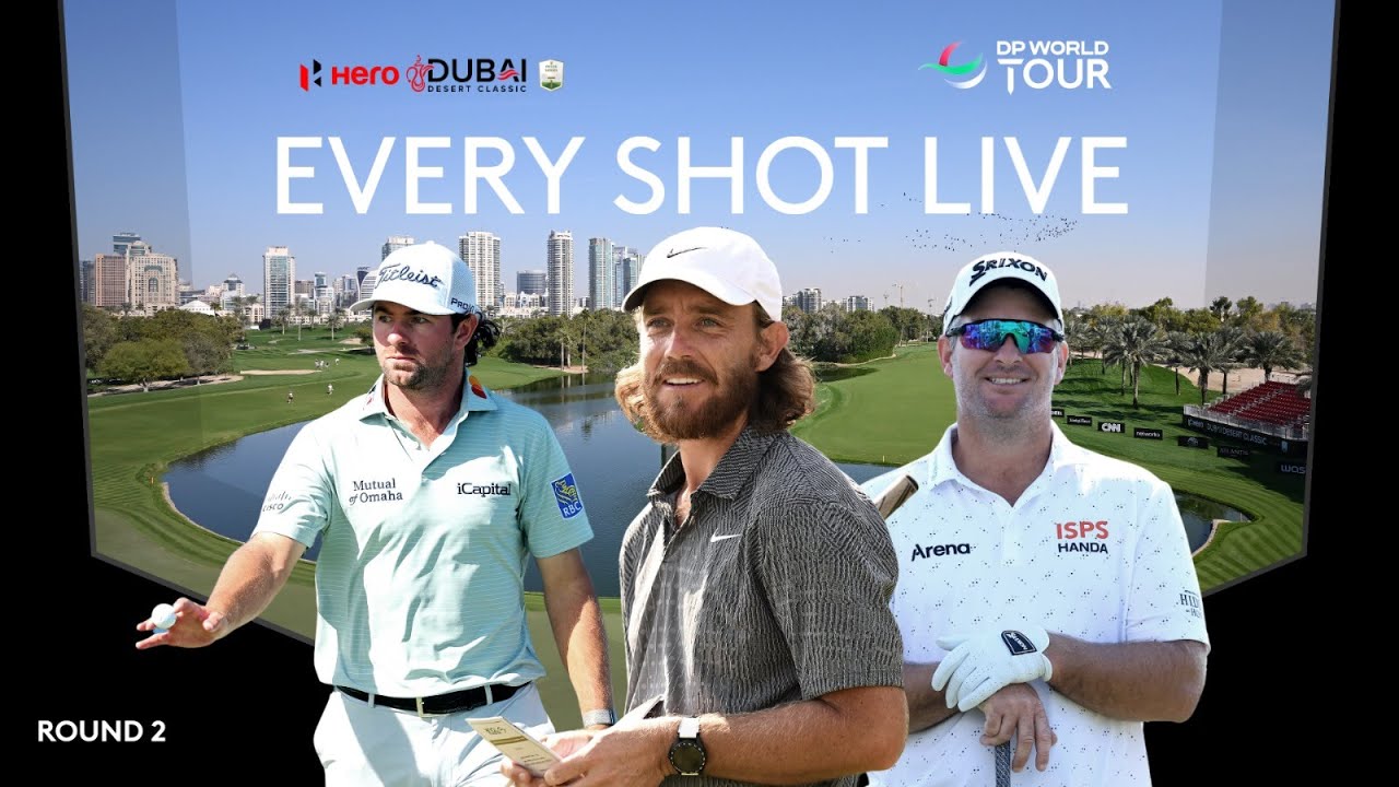 REPLAY | Tommy Fleetwood, Ryan Fox & Cameron Young | 2024 Hero Dubai Desert Classic