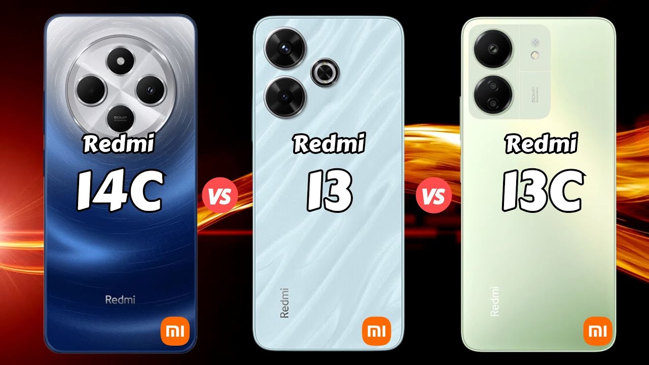 Redmi 14C vs Redmi 13 vs Redmi 13C