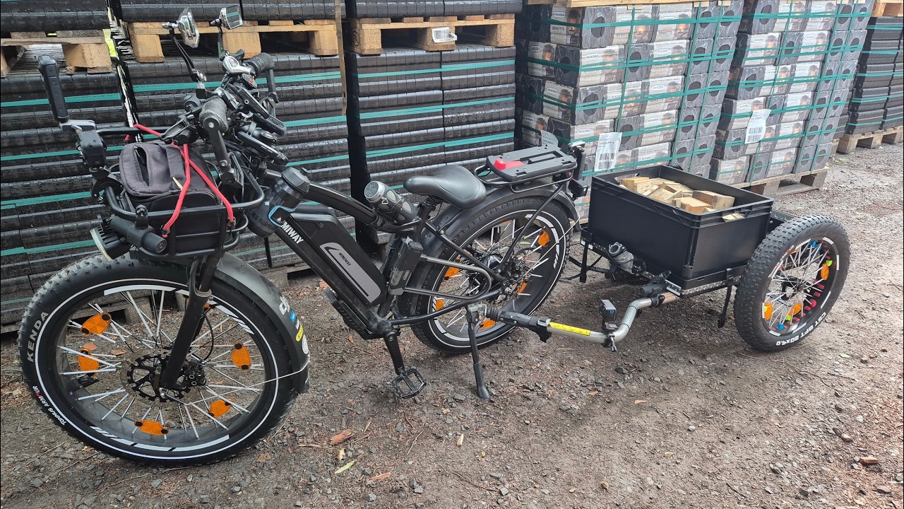 19,6 km Tour Paletten Holz sägen 1/7