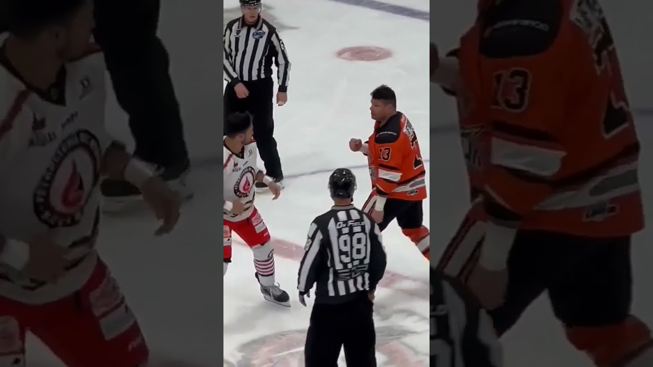 S&eacute;bastien Laferriere vs Alexandre Simard (Angle diff&eacute;rent  ) LNAH