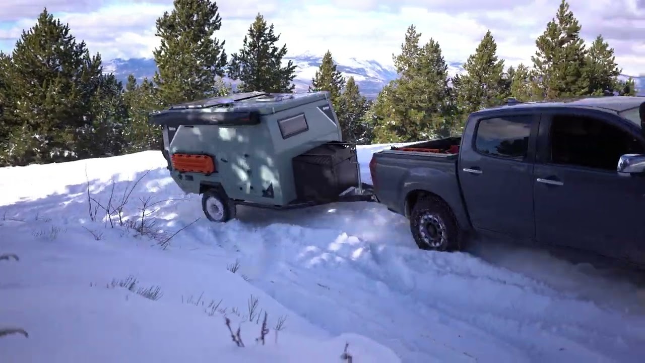 Drop X4 Hybrid Extreme | Premium Adventure Trailer (off-grid) by Drop Campers