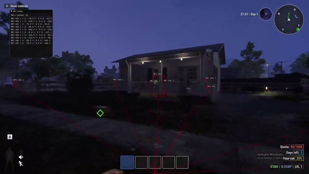 Crime Simulator Internal Cheat | Bootkit DLL Injector