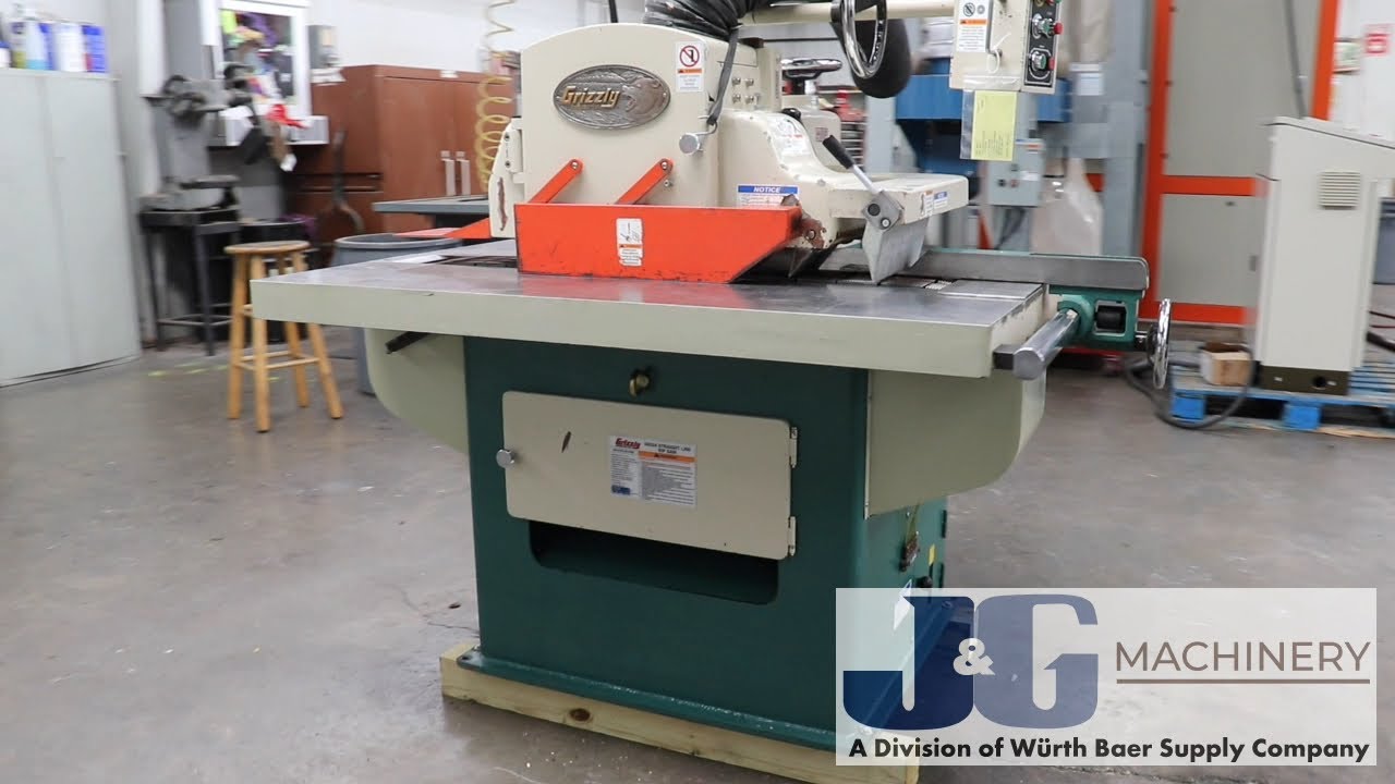 Grizzly G0524 Straight Line Rip Saw - J & G Machinery