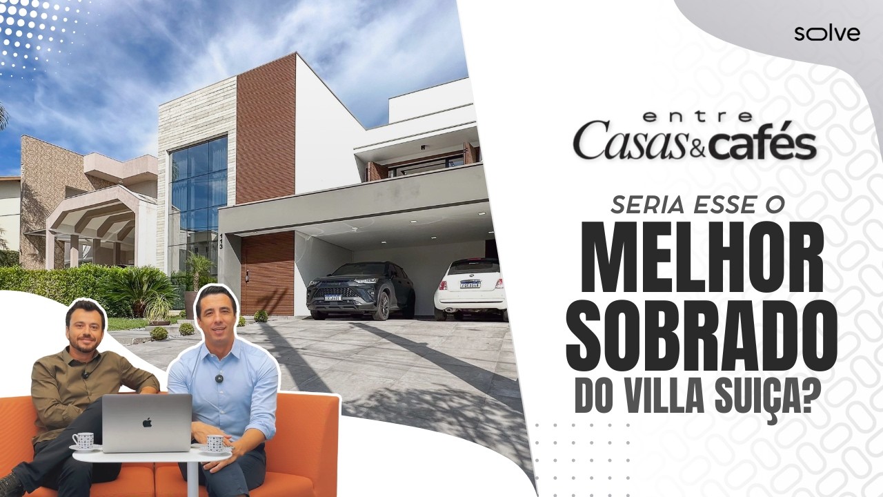 Entre Casas e Cafés | O melhor sobrado do Jd. Residencial Villa Suiça – Indaiatuba/SP