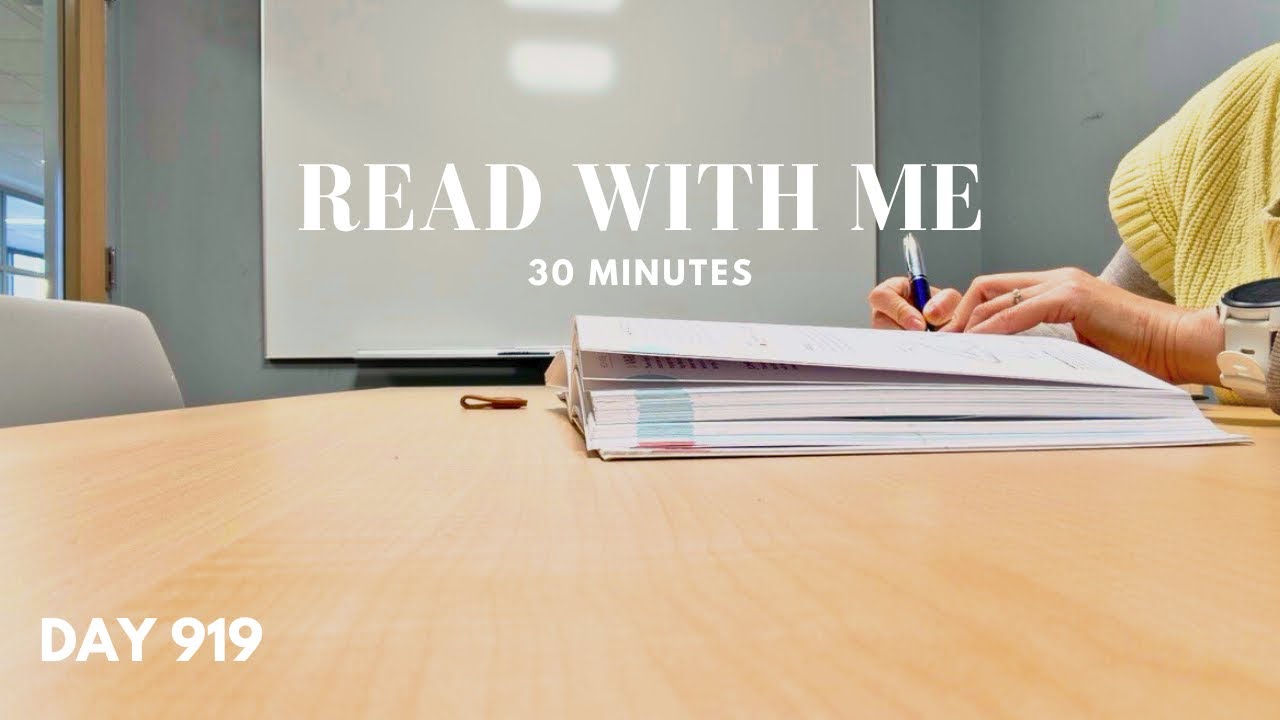30 Minutes Study With Me | Quiet Classroom | Deep Focus | No Music | Day 919