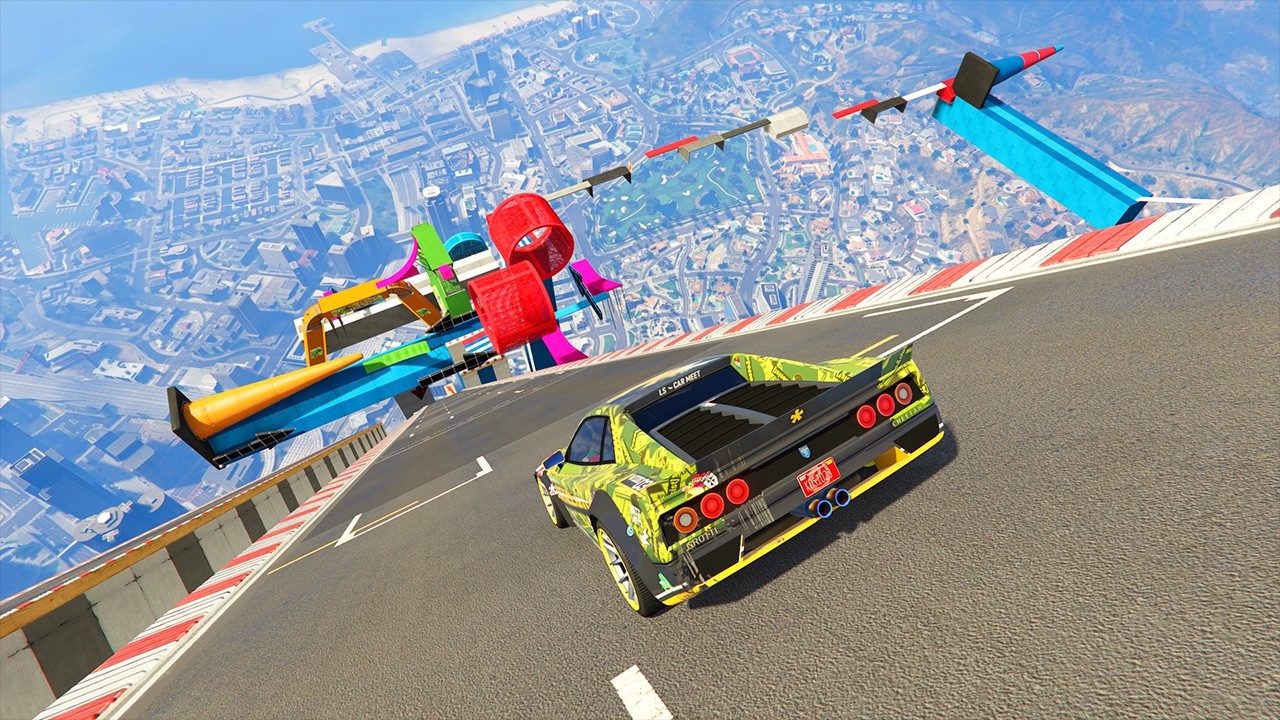CARKOUR EN EL AIRE!! - SOY SUPER PRO!! - CARRERA (GTA V ONLINE) - Kosi023