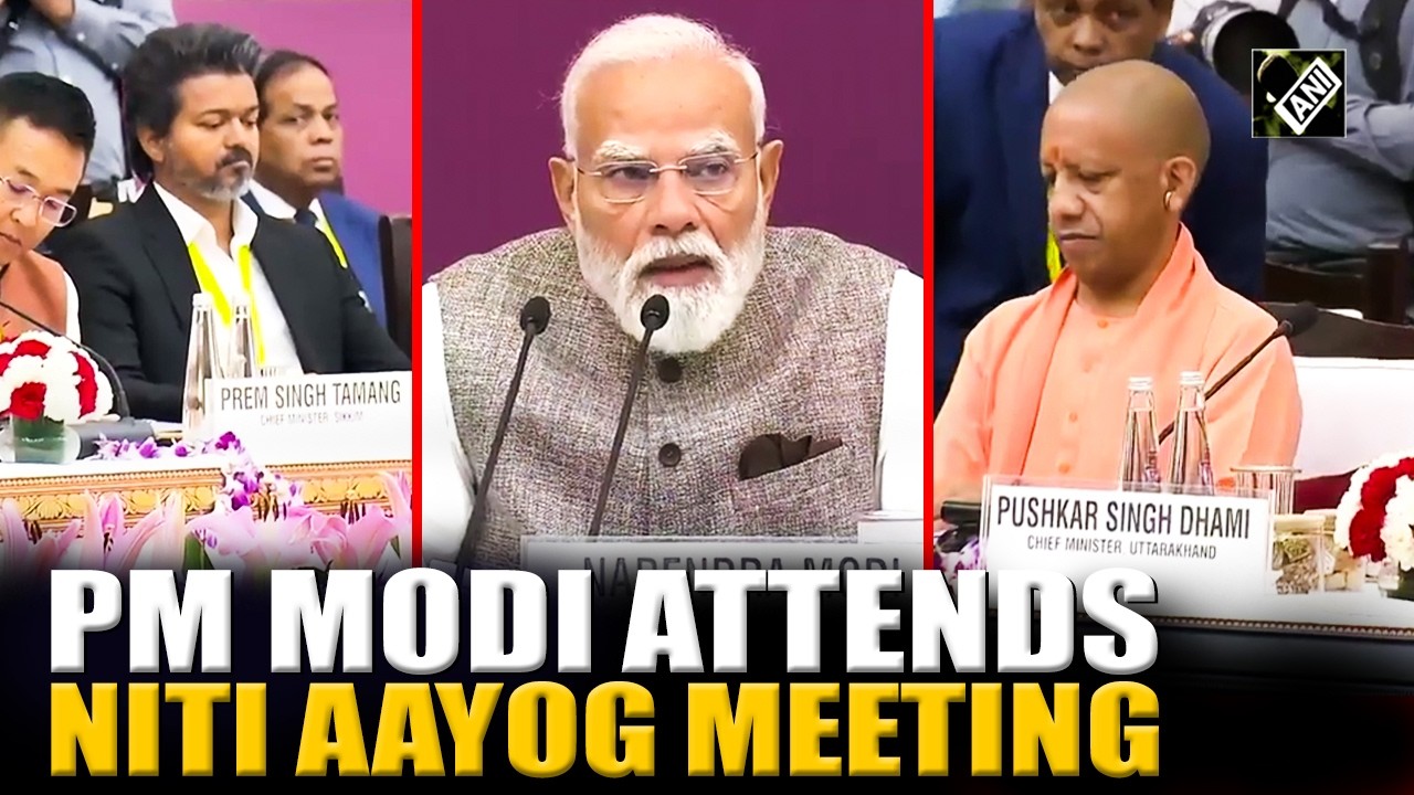 PM Modi participates in NITI Aayog Governing Council meeting in New Delhi
