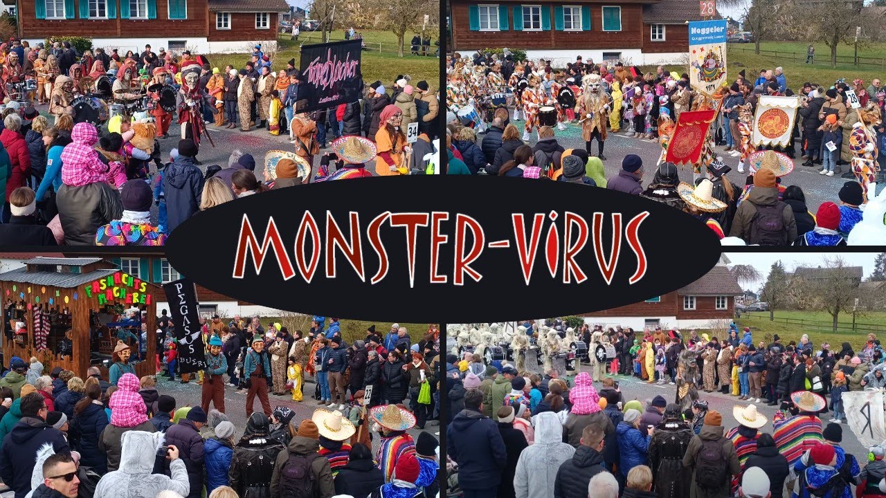 MONSTER - VIRUS | Bueri Umzug | 15.02.2025